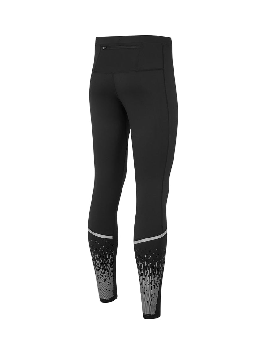 Ronhill Mens Tech Reflect Tight Outdoor Action Black/Reflect- Back