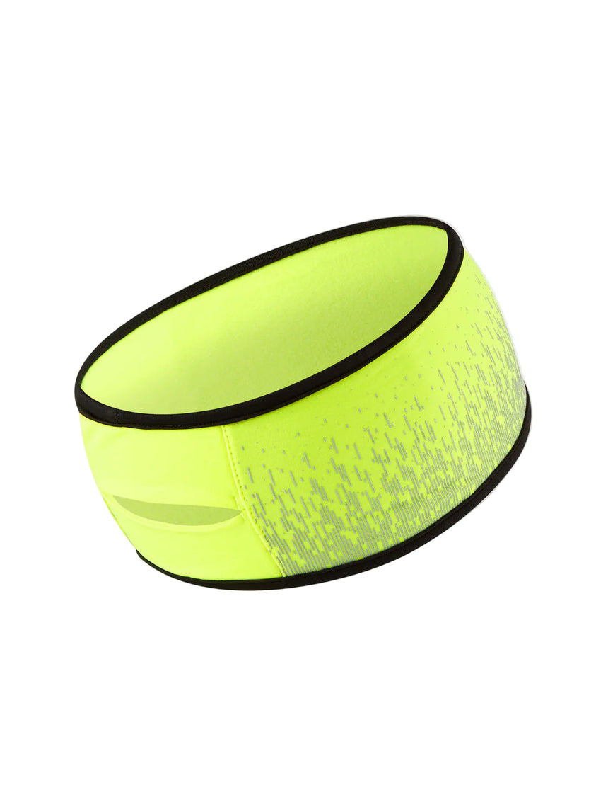 Ronhill Reflect Headband Outdoor Action Fluo Yellow/Reflect- Back