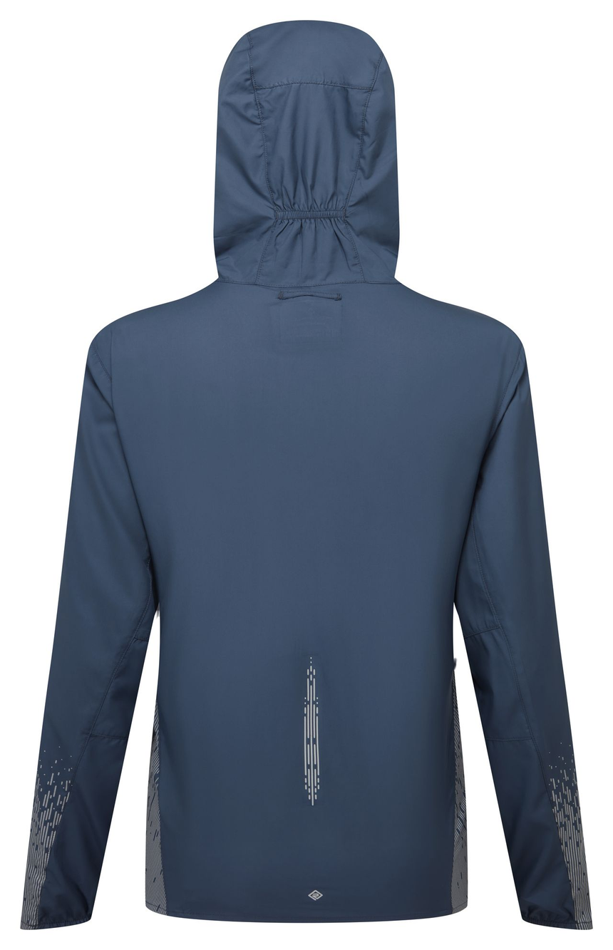 Ronhill Womens Tech Reflect Jacket Outdoor Action Dark Navy/Reflect- Back