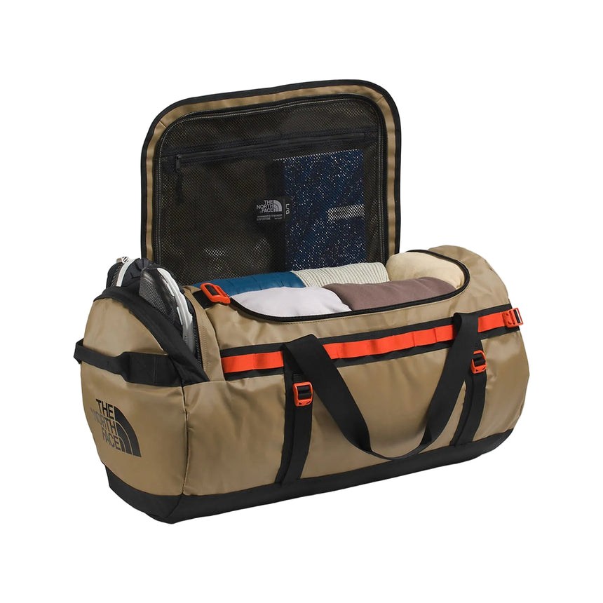 The North Face Base Camp Duffel Large Cedar/Black-Lava Red ain Compartment