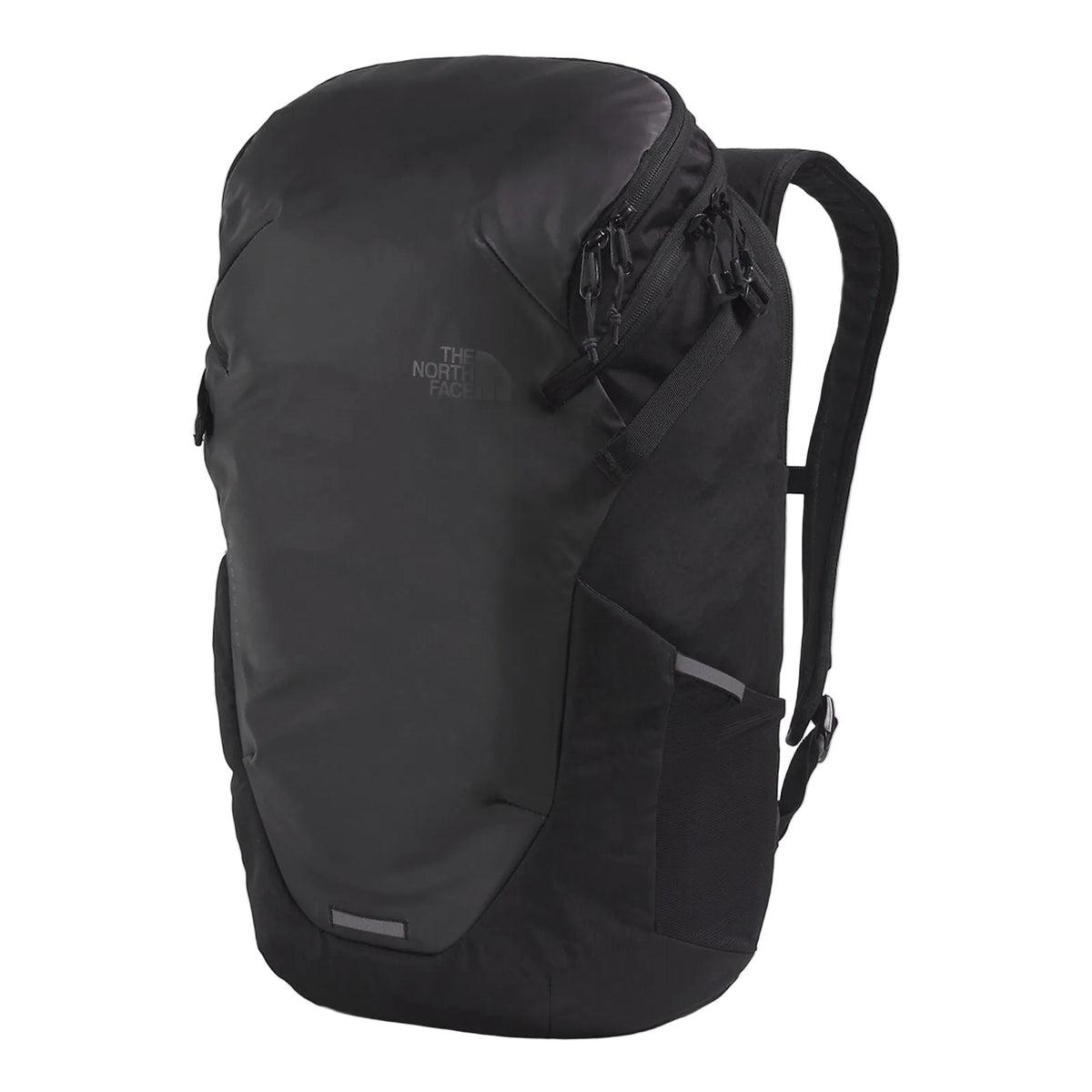 The North Face Kaban LTE Backpack 27L being worn for daily commute, demonstrating comfortable carry and urban versatility