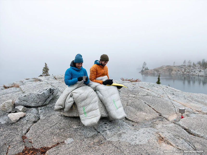 Thermarest Vesper -6C Quilt Outdoor Action Regular- In use (2)