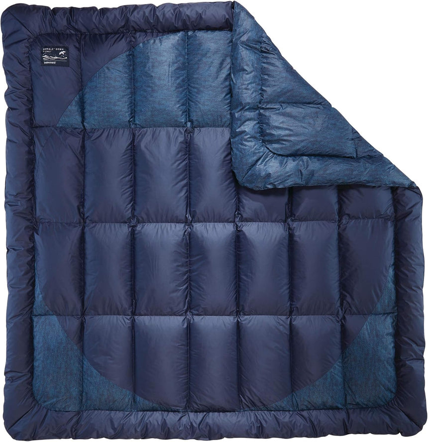 Thermarest nRamble Down Double Blanket Outdoor Action- Product Preview