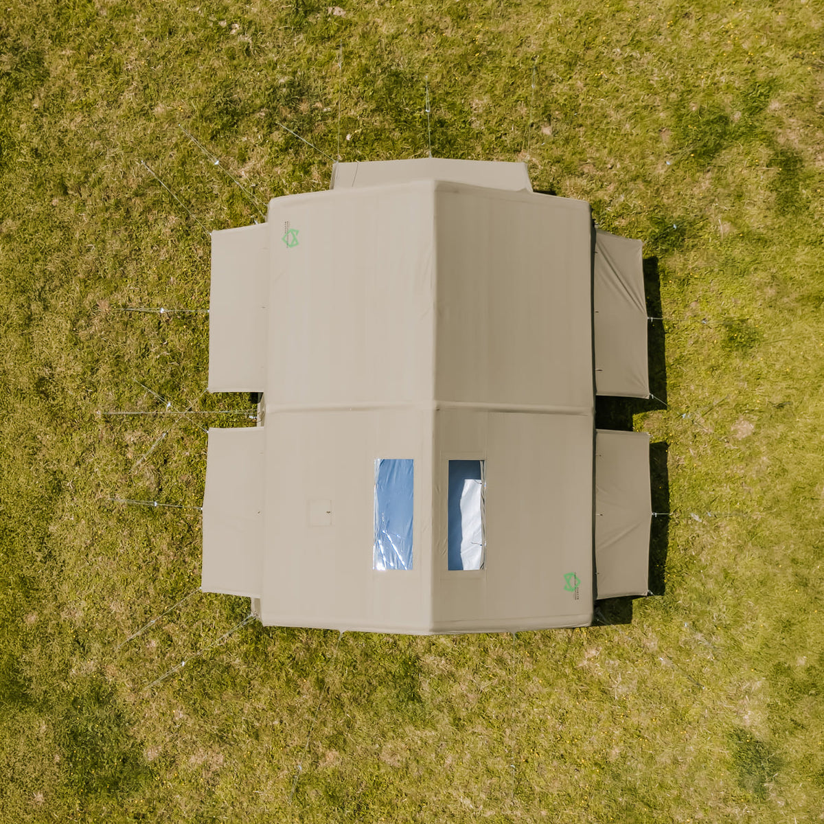 Holawild AirTek Machu Picchu XL in Khaki - Top view