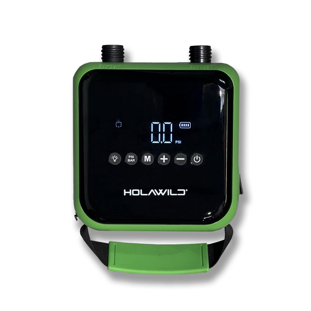 Holawild VorTex Rechargeable Air Pump - Display view