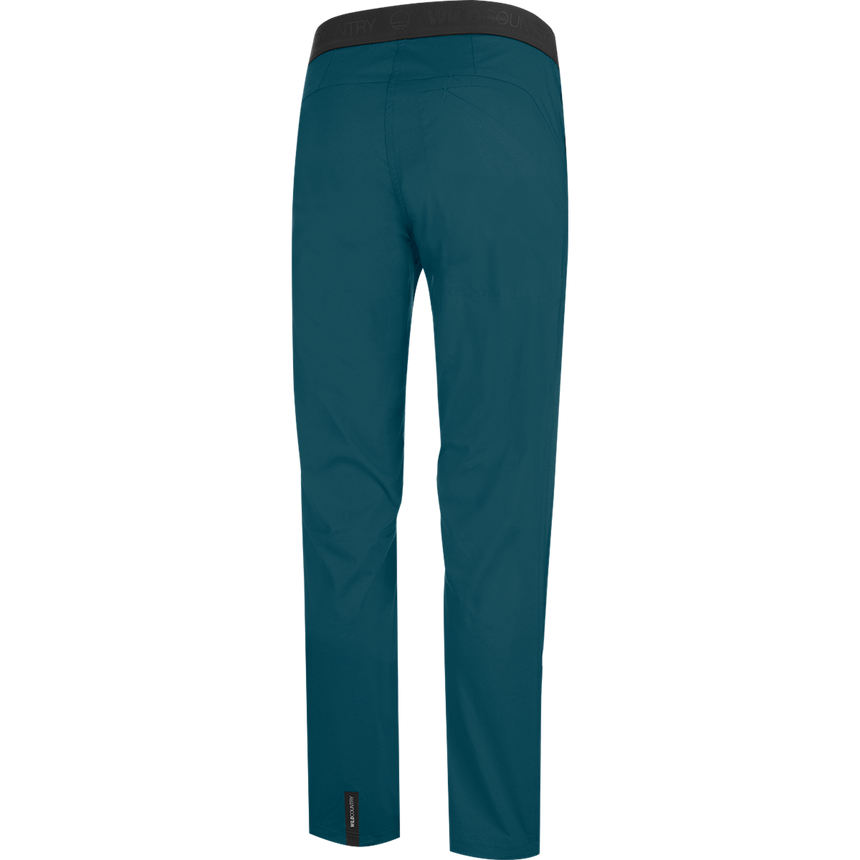 Wild Country Climbing Men's Session Pant - petrol back view