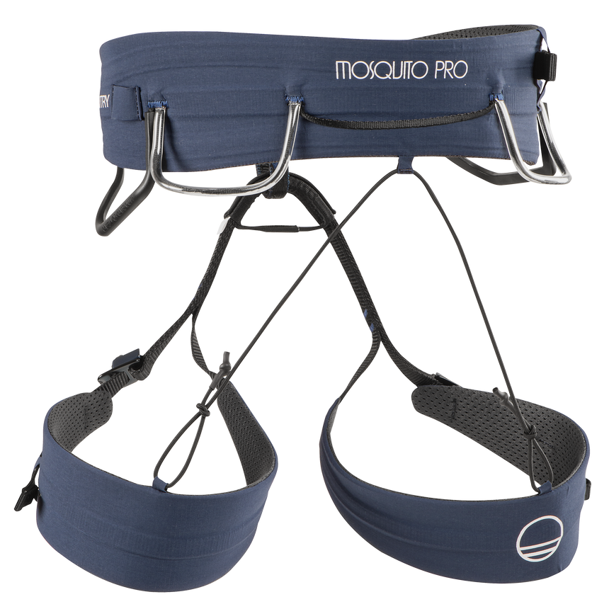 Wild Country Climbing Mosquito Pro Harness Outdoor Action Navy - Front