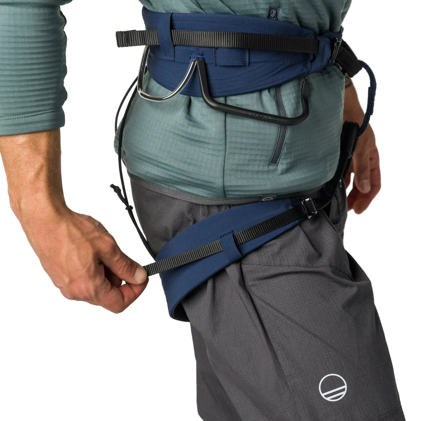 Wild Country Climbing Mosquito Pro Harness Outdoor Action Navy - Integrated wear indicator