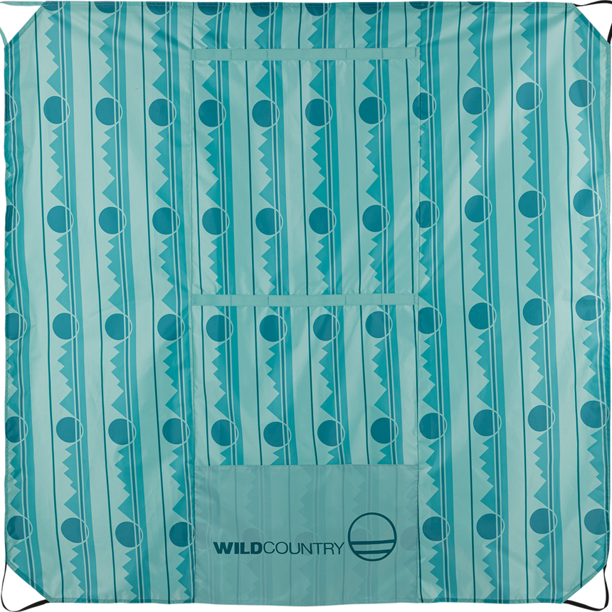 Wild Country Climbing Rope Tarp Full Open View With Logo