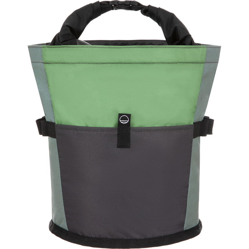 Wild Country Climbing Sequence Chalk Bucket Outdoor Action Green Ivy/Marsh/Onyx - Back