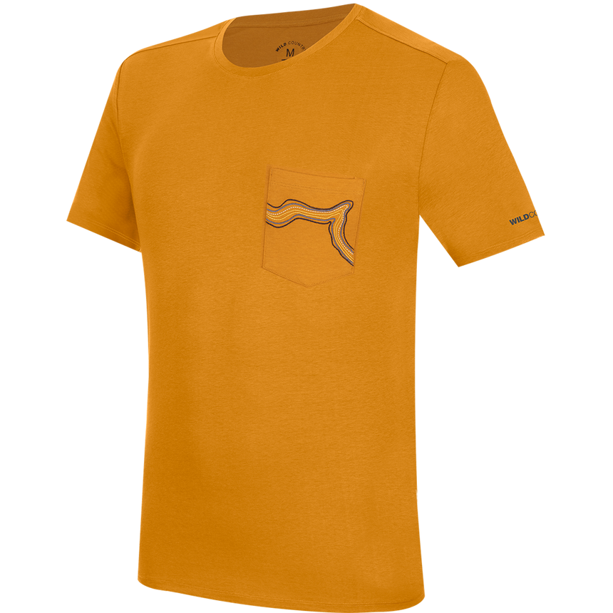 Wild Country Climbing Session Men's T-Shirt Joshua Brown - Front Angle View