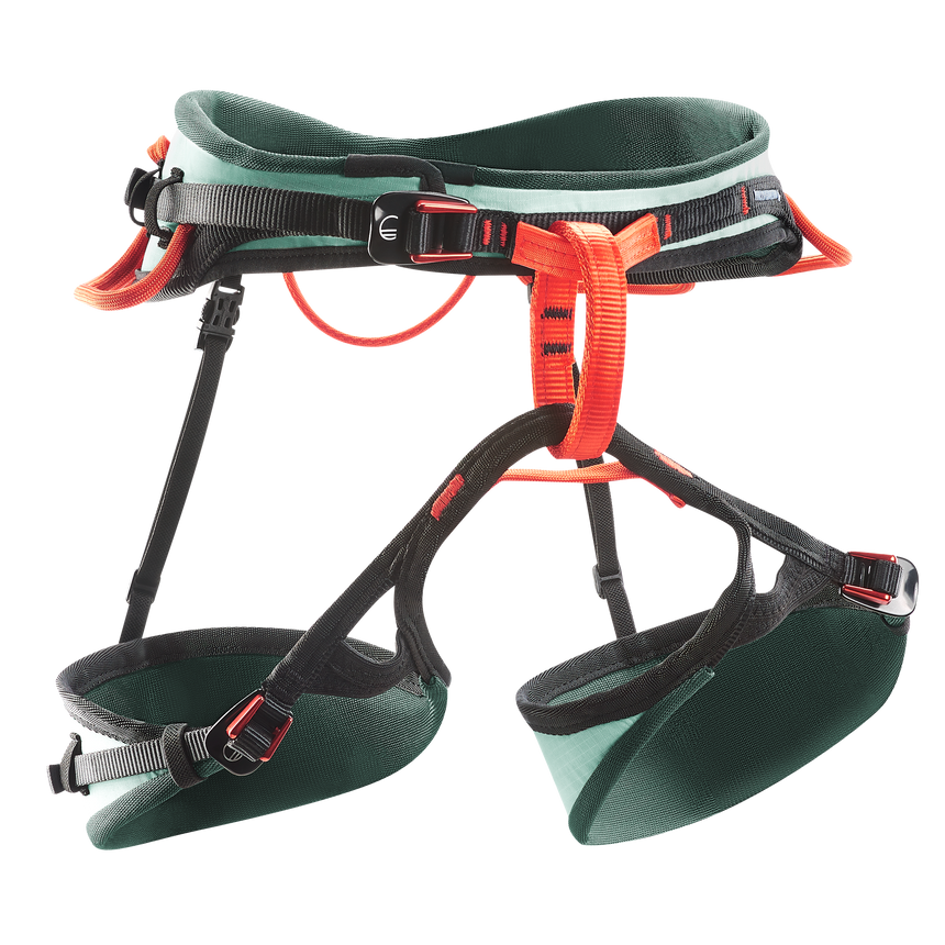 Wild Country Climbing Session Woman's Harness Outdoor Action Aquifer/Orange - Back