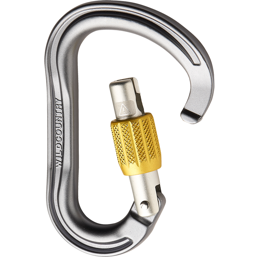 Wild Country Climbing Xenon HMS Screwgate Carabiner - Open