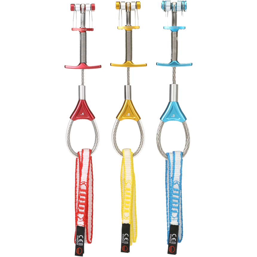 Wild Country Climbing Zero Friend Set 0.1 - 0.3 Outdoor Action Assorted Colour - Set