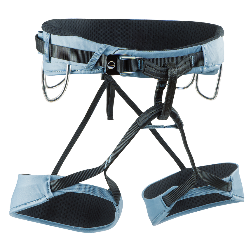 Wild Country Climbng Flow 2.0 Men's Harness Outdoor Action Deepwater/Black - Front