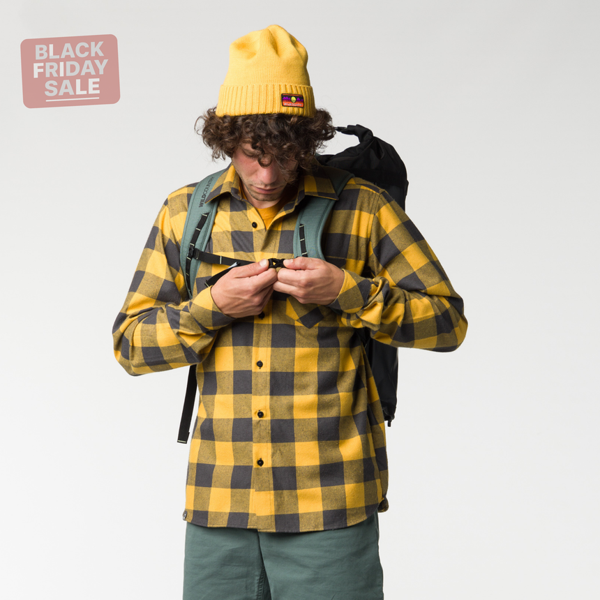 Wild Country Climbing Crag Hauler 25 Backpack Outdoor Action Black/Marsh - Padded belt