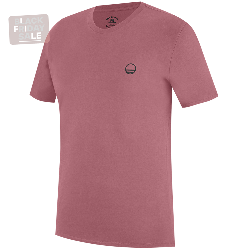 Wild Country Climbing Flow T-Shirt Man Outdoor Action Mallow - Front Angled