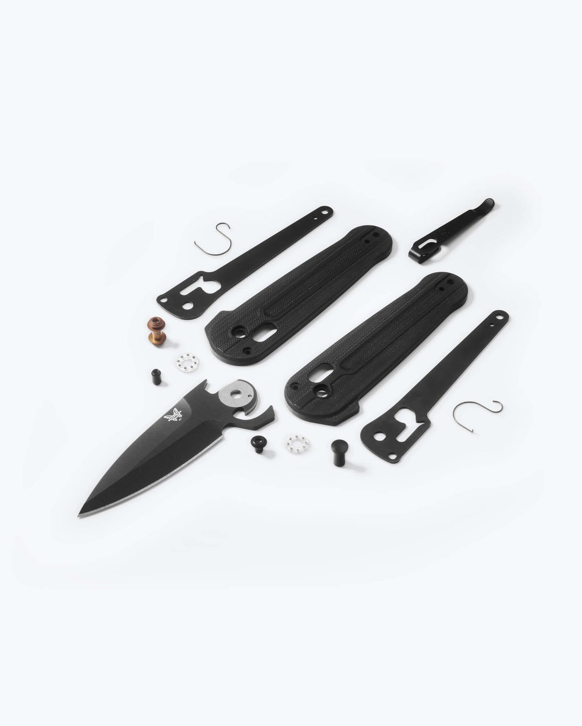 Benchmade Lowden exploded components view