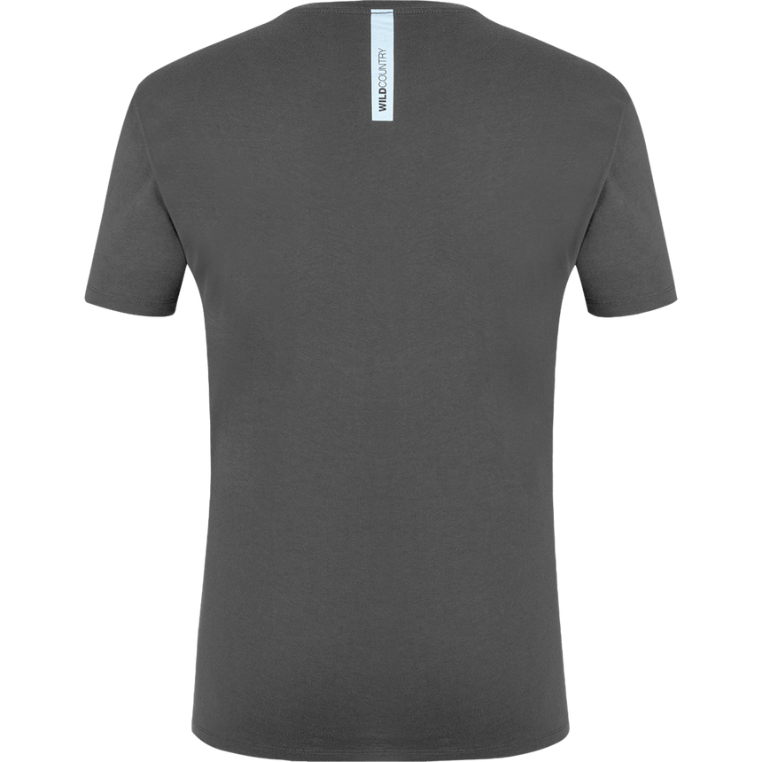 Wild Country Climbing Heritage T-Shirt Man Outdoor Action Onyx - Back
