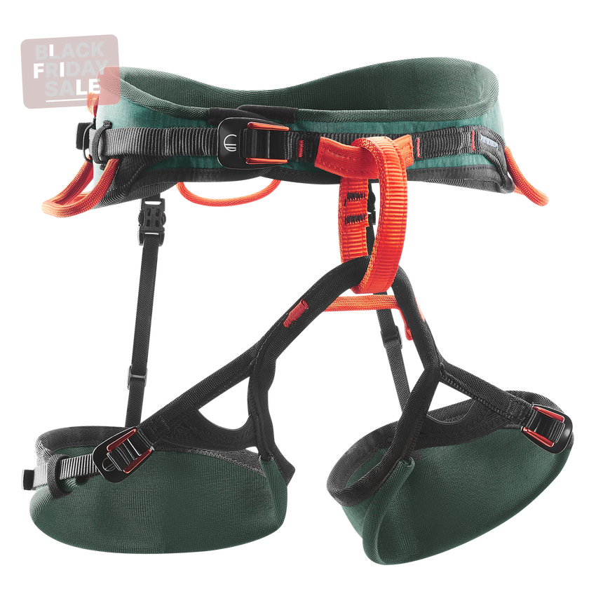 Wild Country Climbing Session Men's Harness Outdoor Action Alloro/Orange - Front