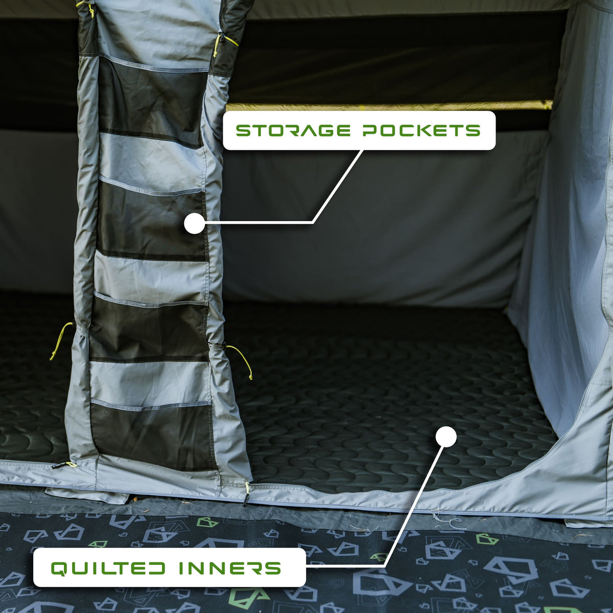 Holawild AirTek Parkhurst 6.0 AC - Quilted Inners Text