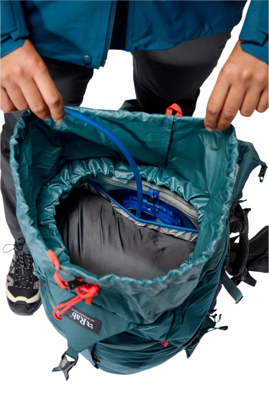 RABRab Women's Hyperon ND65L Trekking PackOutdoor Action