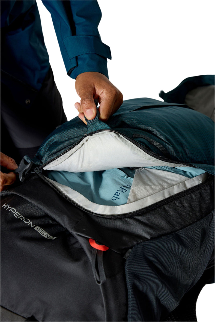 RABRab Women's Hyperon ND65L Trekking PackOutdoor Action