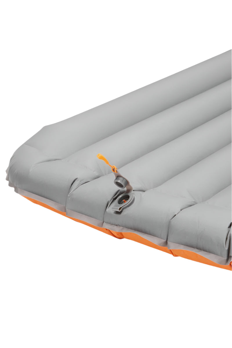Rab Hypersphere Ultra 7.5 Down Sleeping Mat in Marmalade - valve, close-up