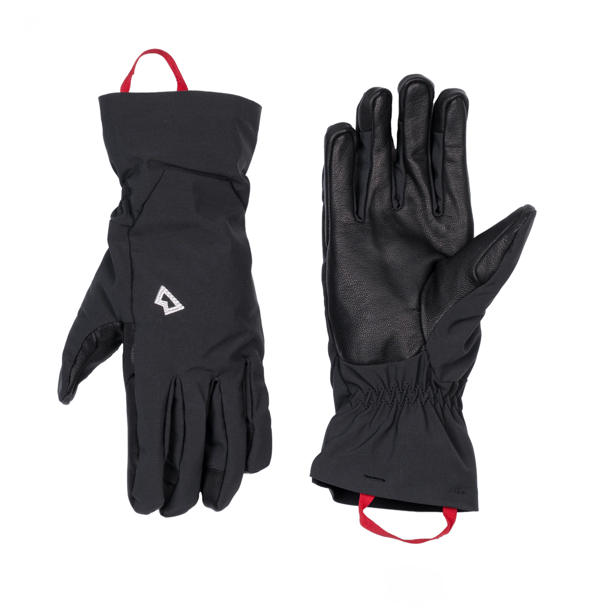 Adjustable wrist closure detail on Mountain Equipment G2 Alpine Men's Glove in Black/Black