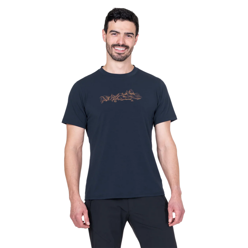 Mountain EquipmentMountain Equipment Groundup Skyline Men's TeeOutdoor Action