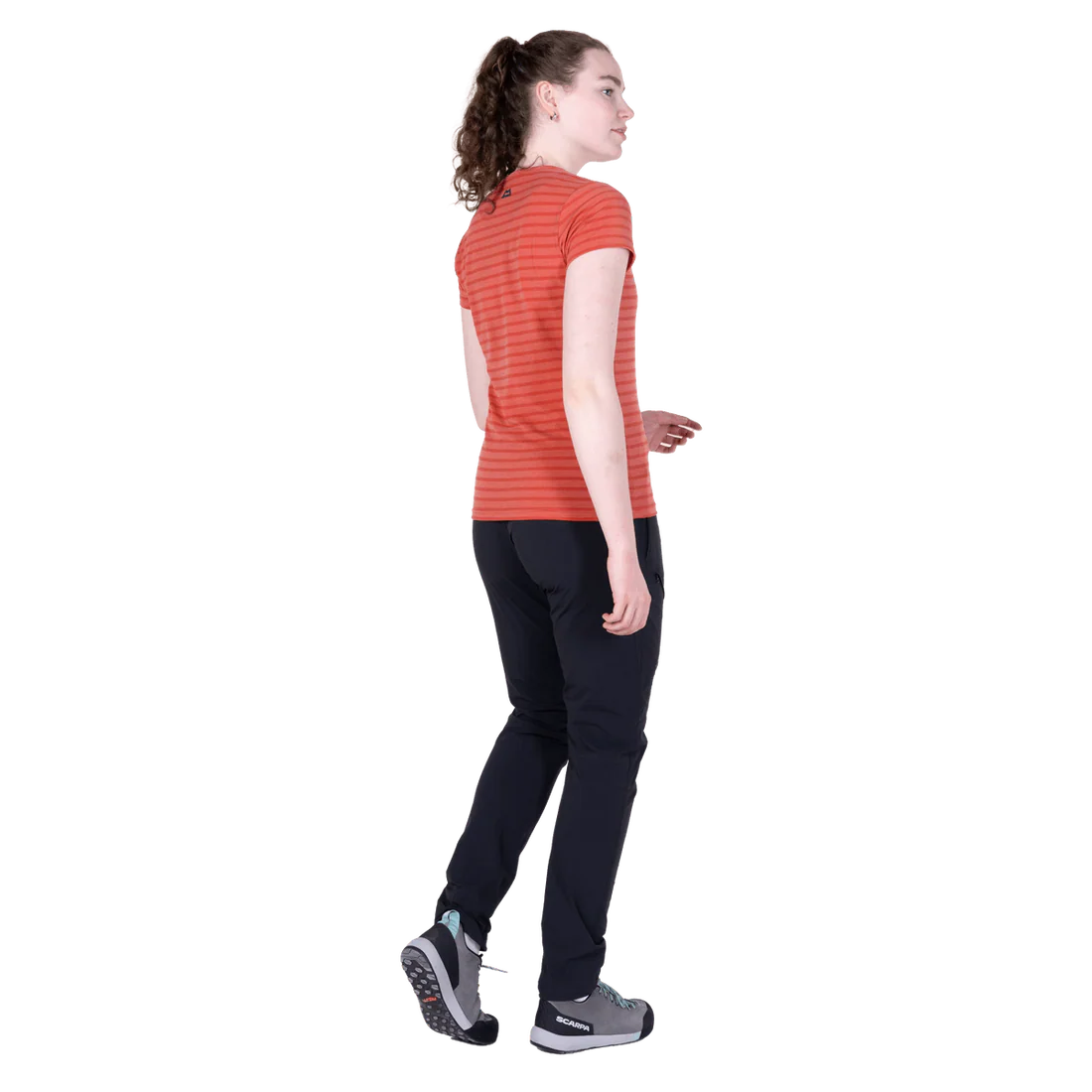 Mountain EquipmentMountain Equipment Groundup Stripe Women's TeeOutdoor Action