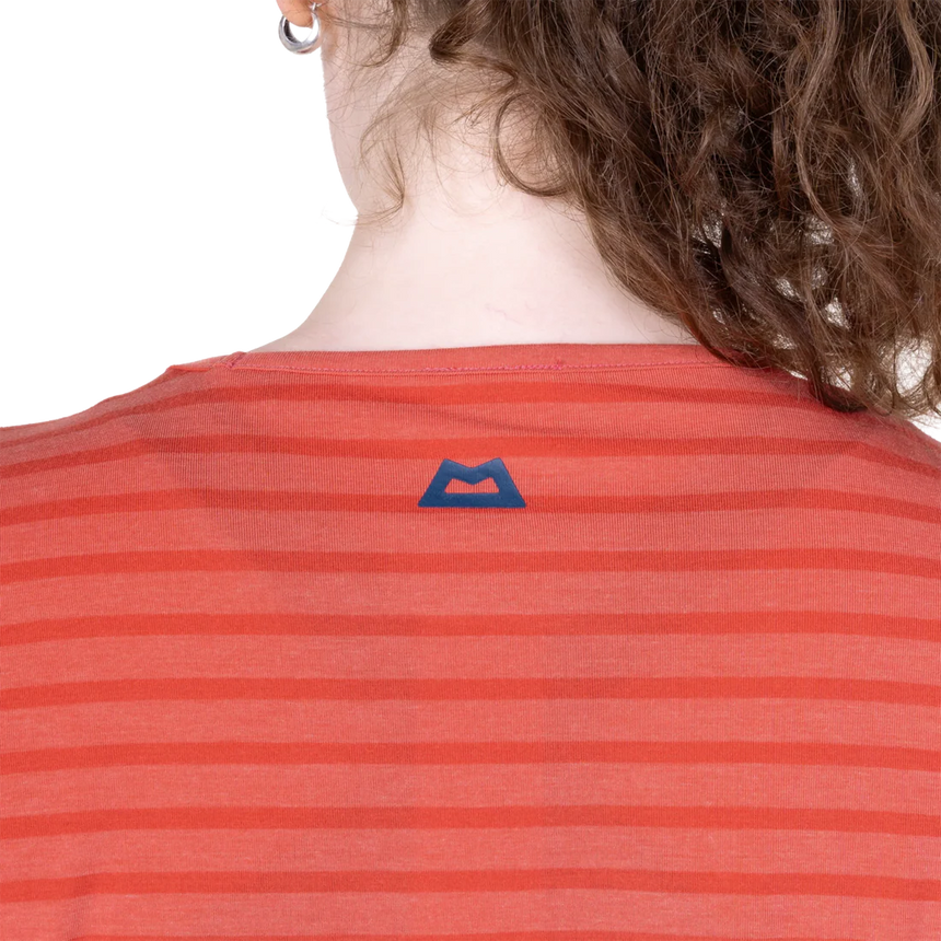 Mountain EquipmentMountain Equipment Groundup Stripe Women's TeeOutdoor Action