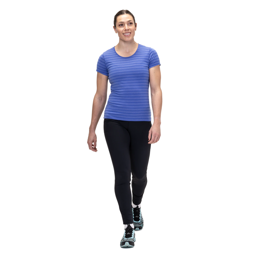 Mountain EquipmentMountain Equipment Groundup Stripe Women's TeeOutdoor Action