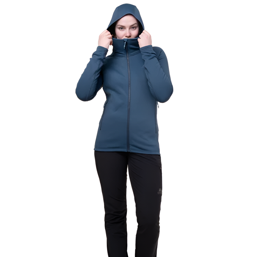 Mountain EquipmentMountain Equipment Jorasses Hooded Women's Stretch Fleece JacketOutdoor Action