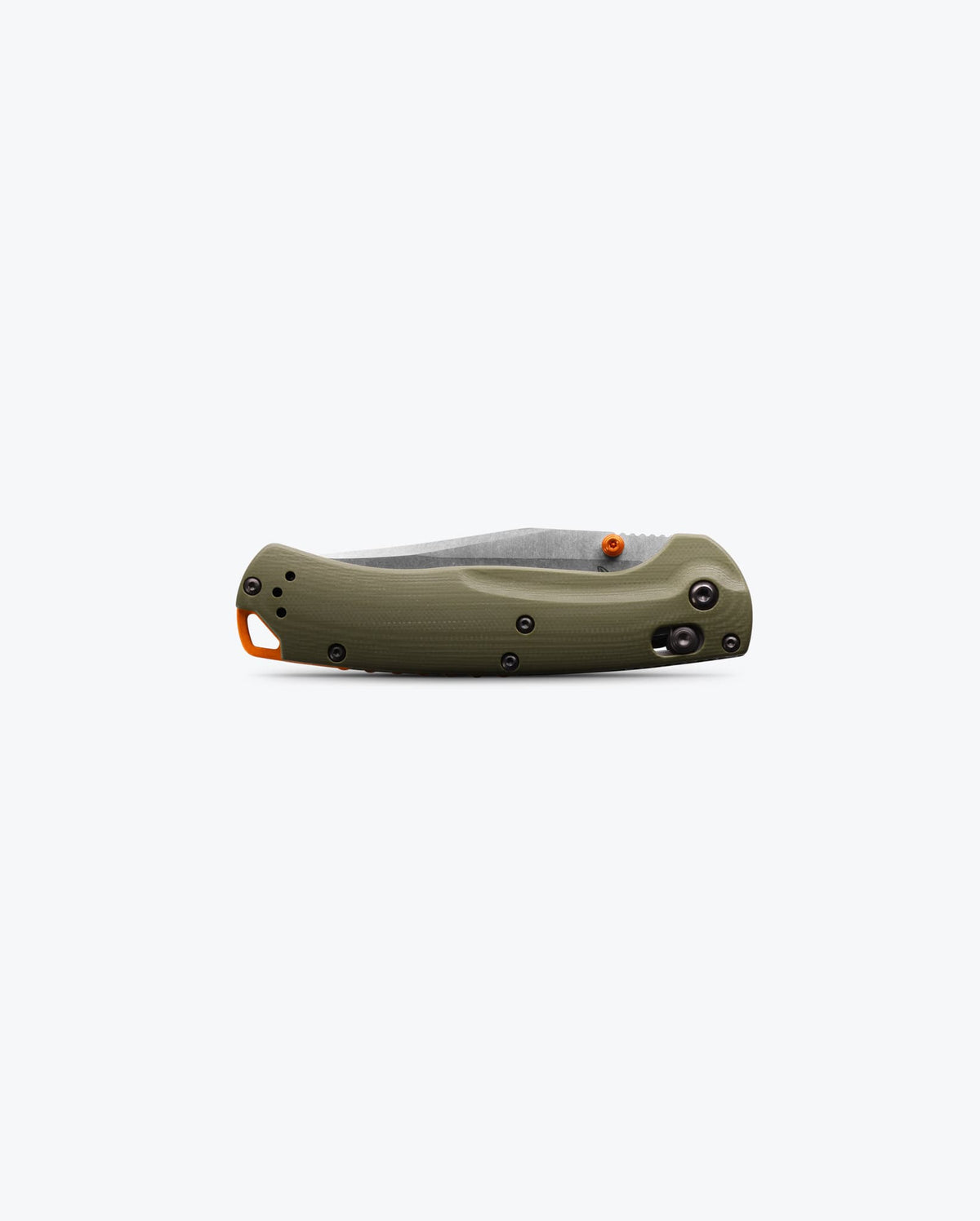 Benchmade Taggedout 15536 OD Green, closed view