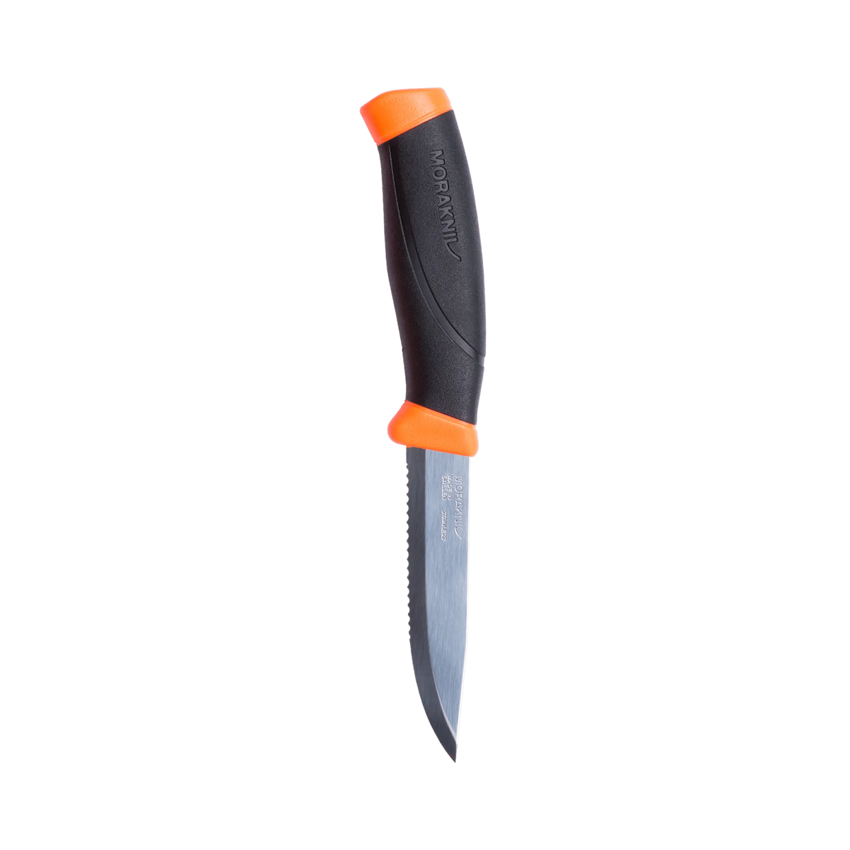 Morakniv Companion SRT stainless steel knife in Hi-Vis Orange