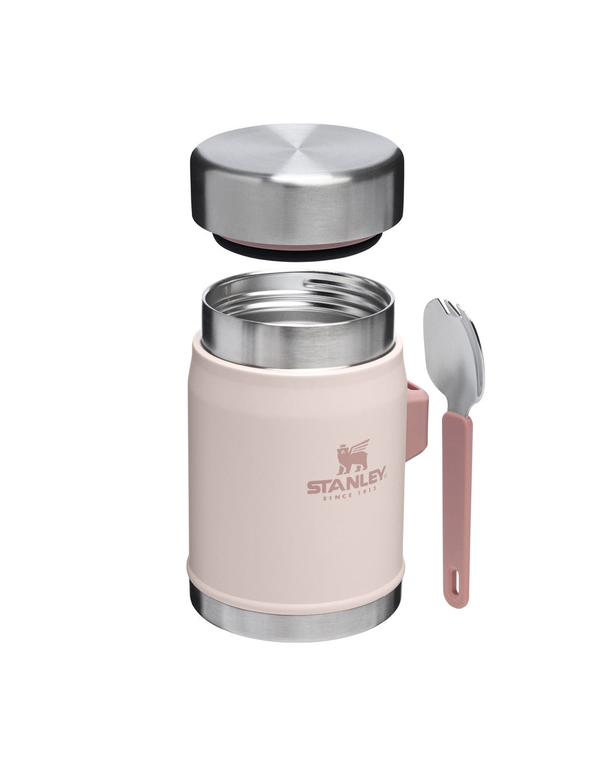 Stanley Classic Legendary Food Jar and Spork 0.41 L in Rose Quartz - product view 3