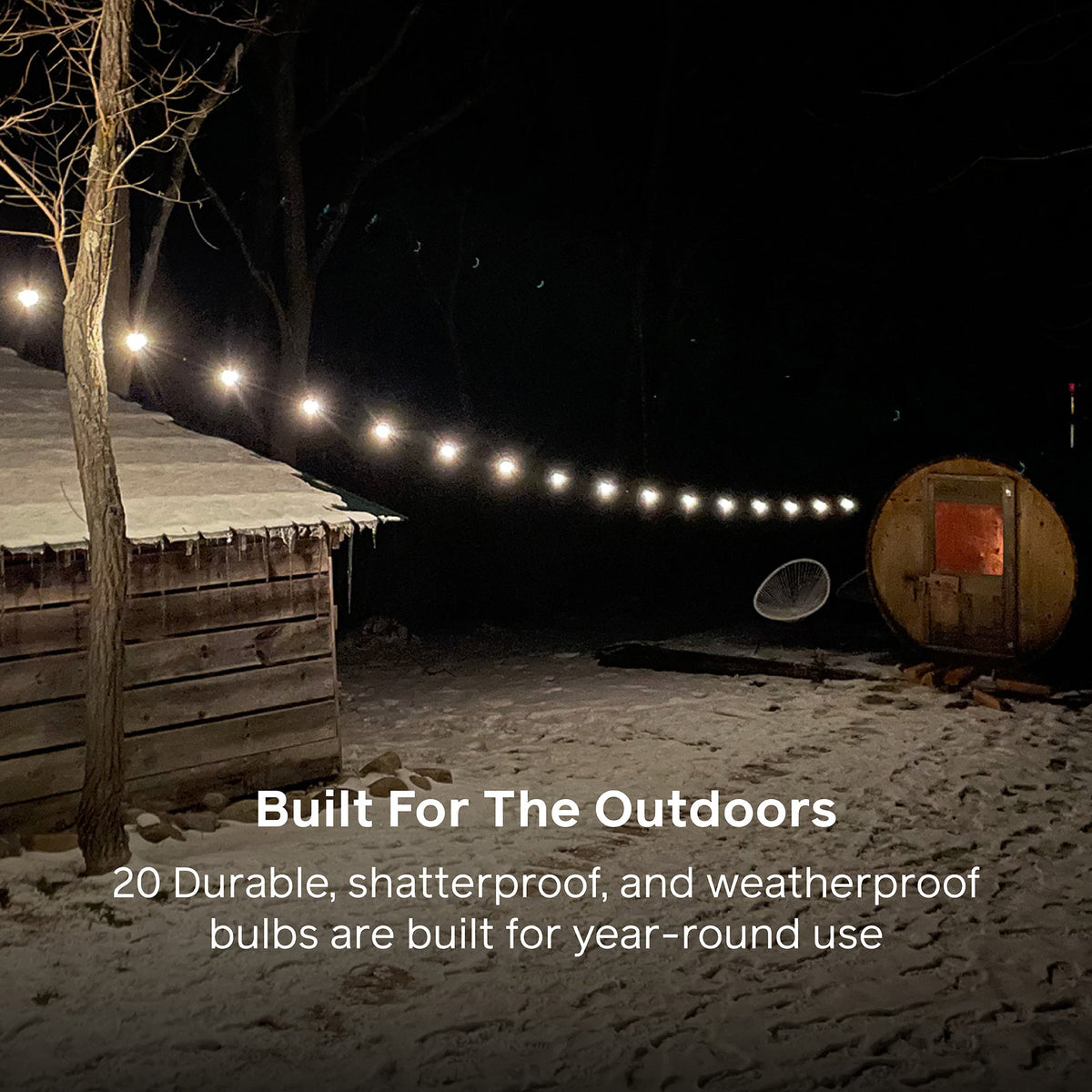 BioLite Solar String 44 ft Warm White Lights official product image 4