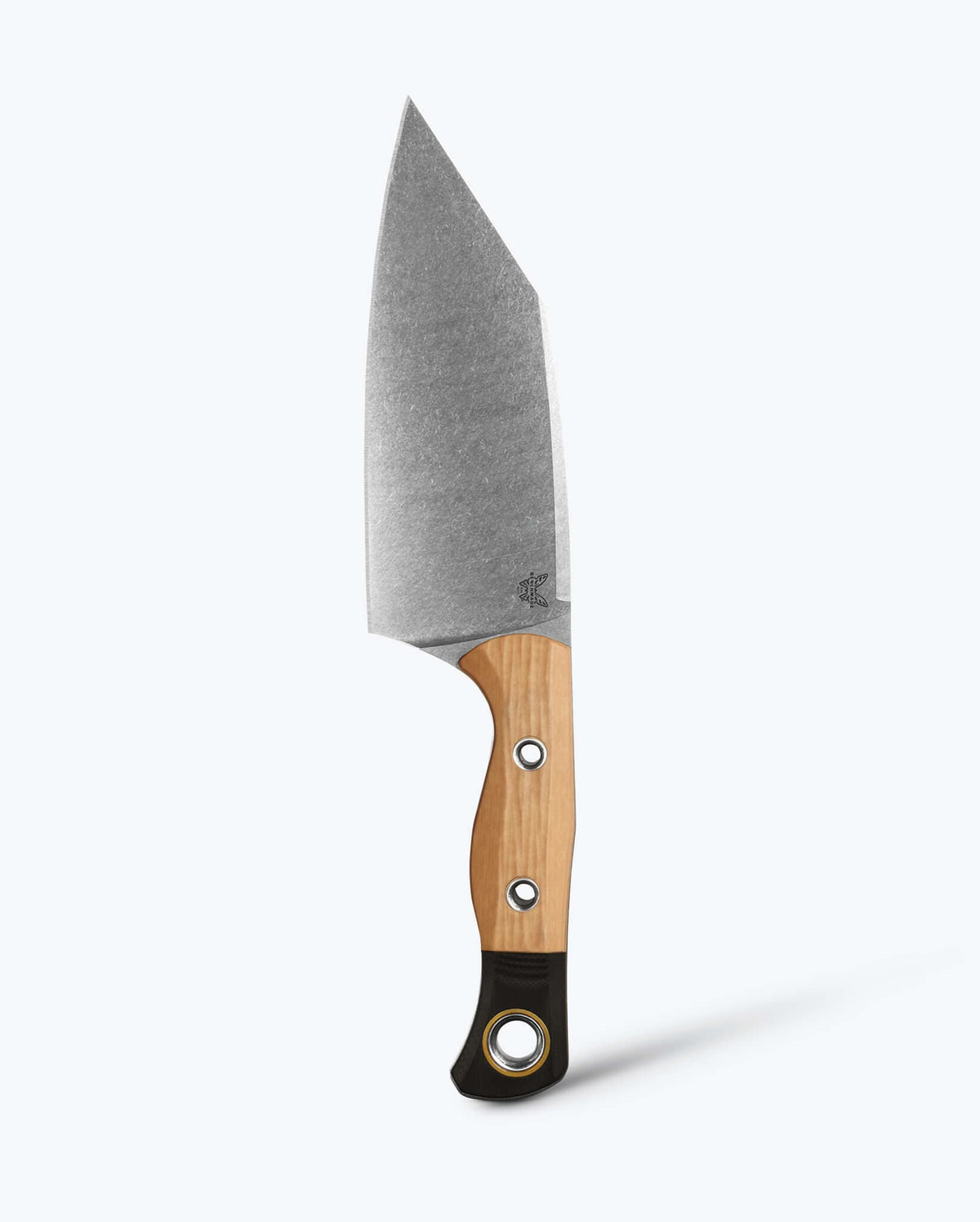 Benchmade Station Knife 4010-02 Maple Valley Richlite, upright view