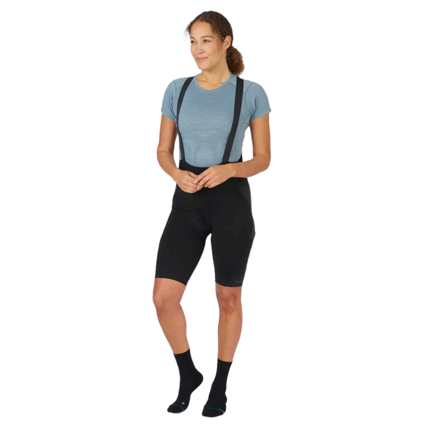 Rab Women's Cinder Cargo Bib Shorts Outdoor Action
