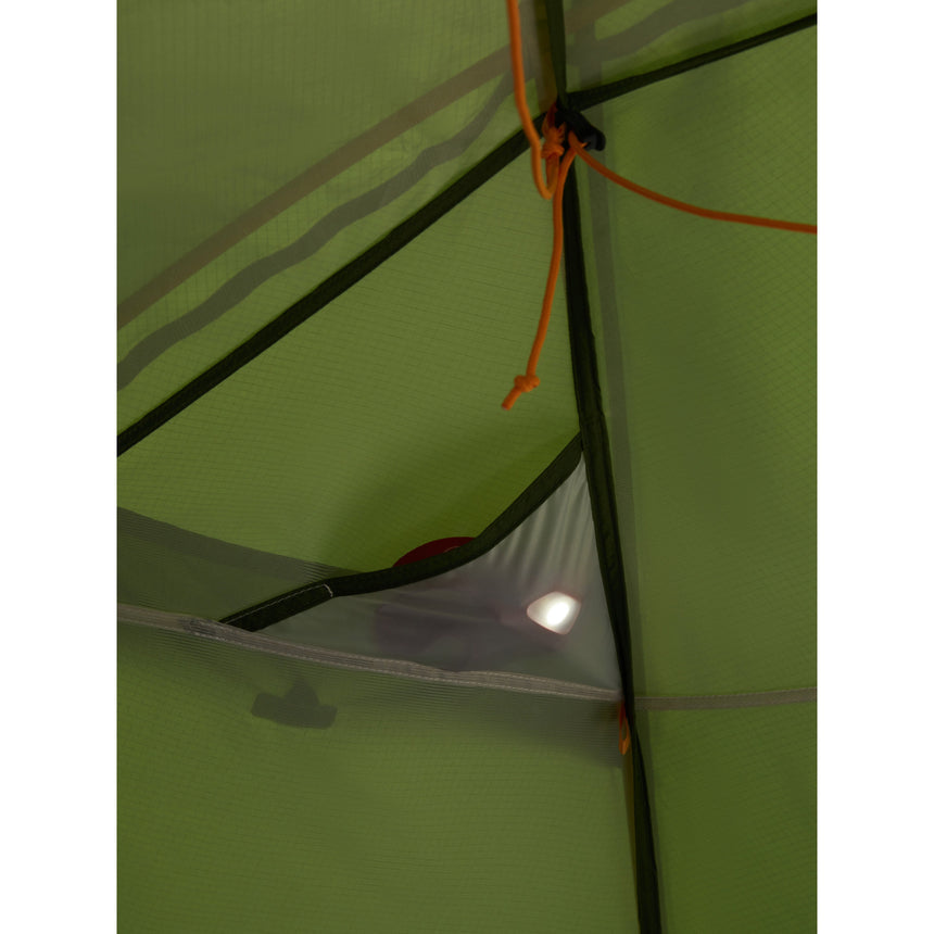 Marmot Limelight 2P Tent interior close up Foliage/Dark Azure