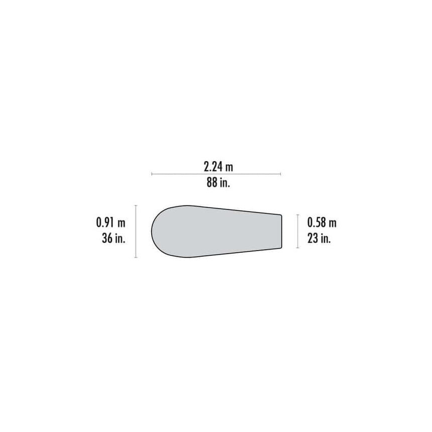 MSR Pro Bivy Outdoor Action-dimensions