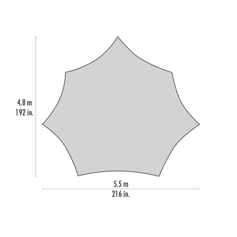 MSRMSR Rendezvous Sun Shield 200 ShelterOutdoor Action