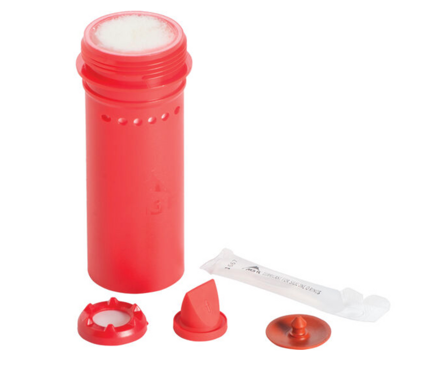MSR TrailShot/Trail Base Filter Cartridge & Maintenance Kit Outdoor Action- set of products