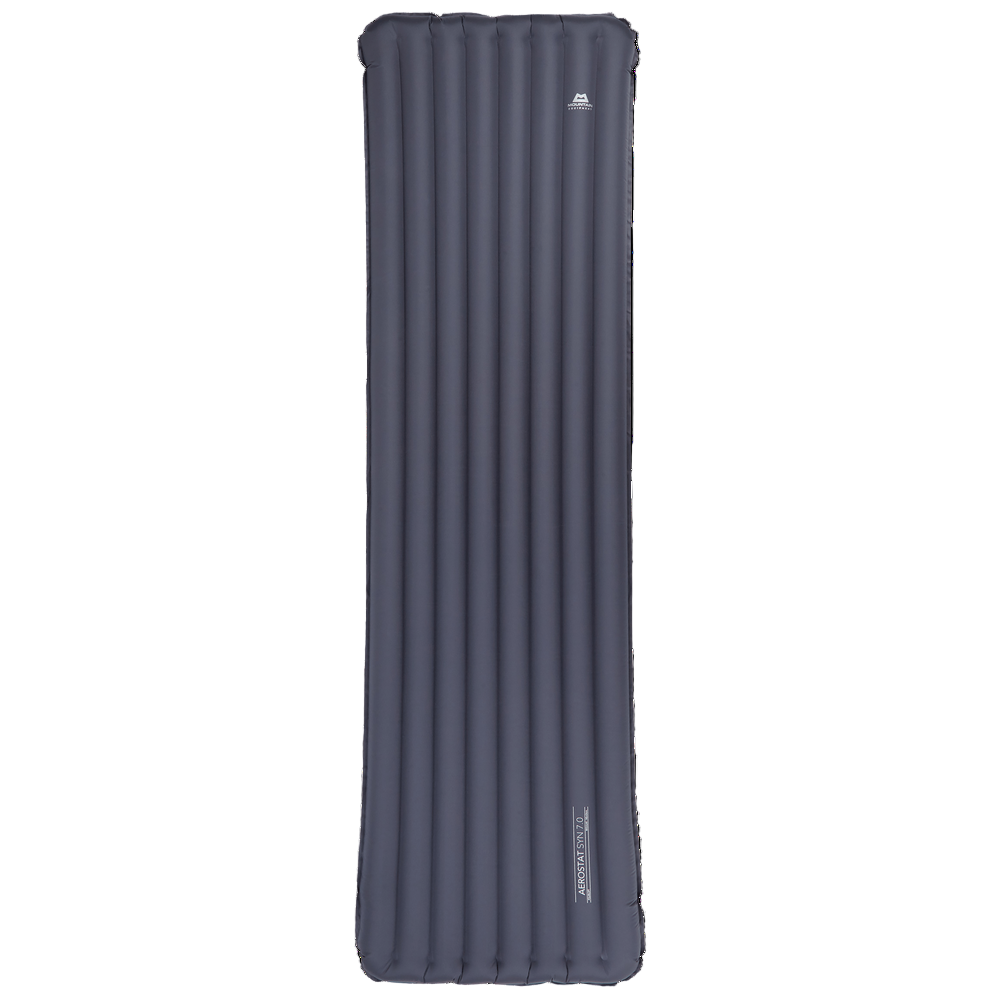 Mountain Equipment Aerostat Synthetic 7.0 Sleeping Mat in Ombre Blue - Full Front View