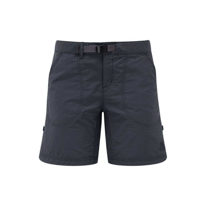 Mountain Equipment Approach Women's Short in Blue Nights - Front Flat