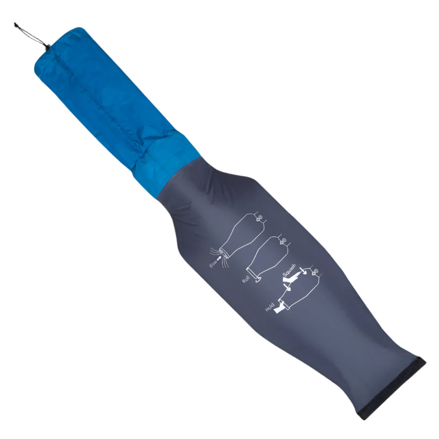 Mountain Equipment Aerostat Down 7.0 Mat Wide Regular (R5.0) Outdoor Action Mykonos Blue- Sock