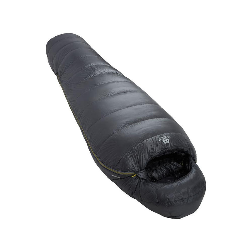 Mountain Equipment Firelite Sleeping Bag (-9°C/16°F) Outdoor Action Ombre Blue- Slanted Full Length