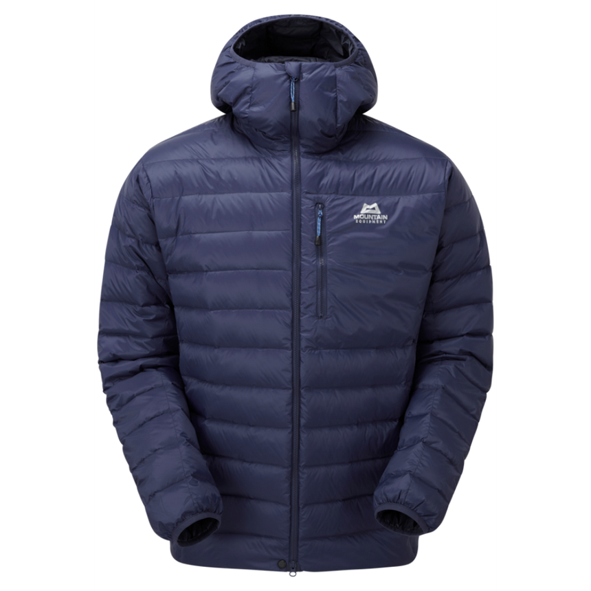 Mountain Equipment Frostline Men's Down Jacket Outdoor Action Medieval Blue- Front