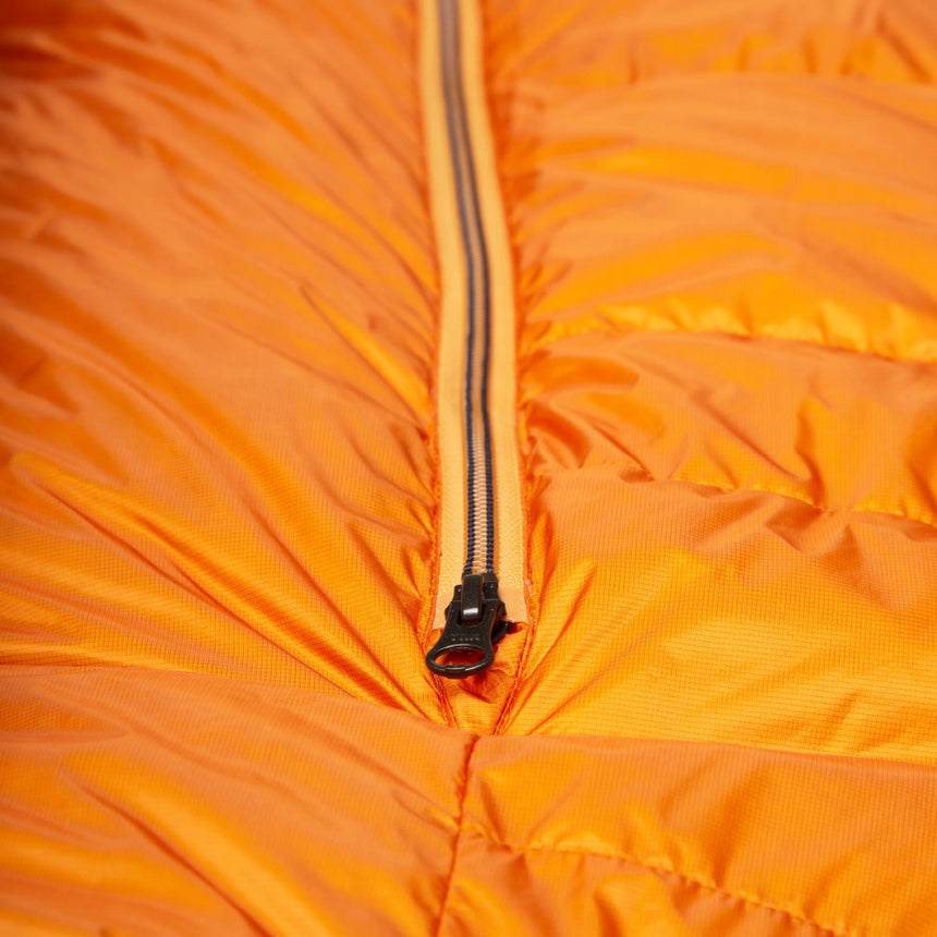 Mountain Equipment Redline Sleeping Bag (-45°C/-49°F) Outdoor Action Marmalade- Zip
